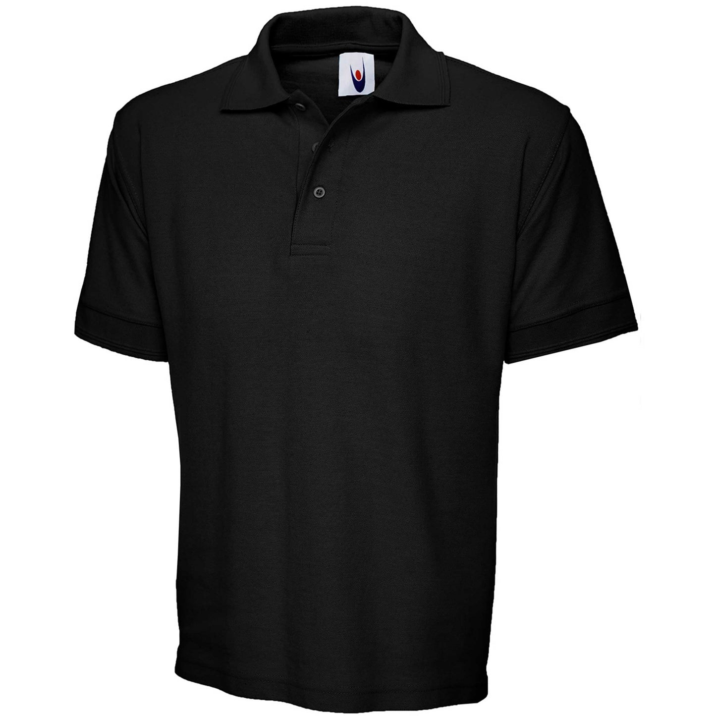 ultimate-cotton-poloshirt Black