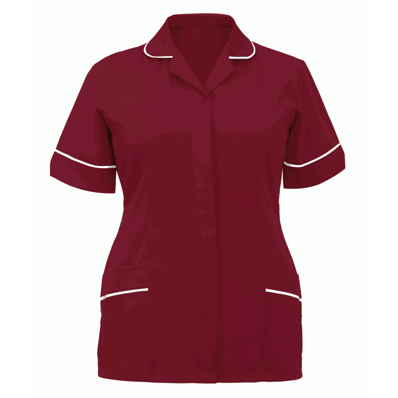 CLASSIC TUNIC: LADIES - BURGUNDY